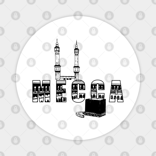 Islam Mecca Classic Magnet by ahmadzakiramadhan